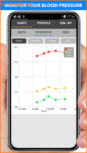 Blood Pressure Checker Logger : Scan Test Tracker screenshot