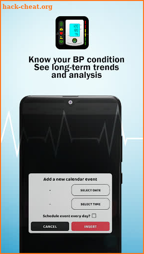 Blood Pressure Diary screenshot