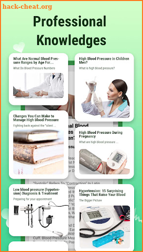 Blood Pressure Diary Log Book screenshot