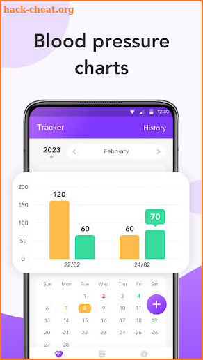 Blood Pressure Health Track screenshot