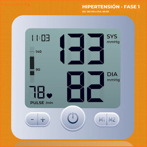 Blood Pressure Monitoring App screenshot