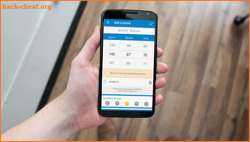 Blood Pressure Test: Save, Track & Analyze screenshot