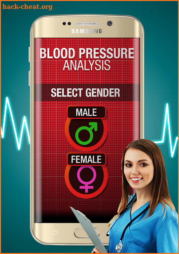 Blood Pressure Test Scan Prank screenshot