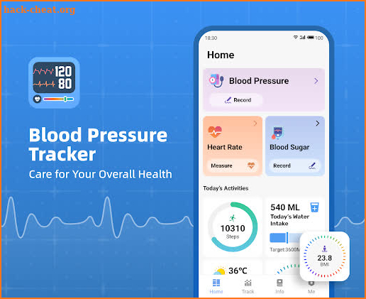 Blood Pressure Tracker screenshot