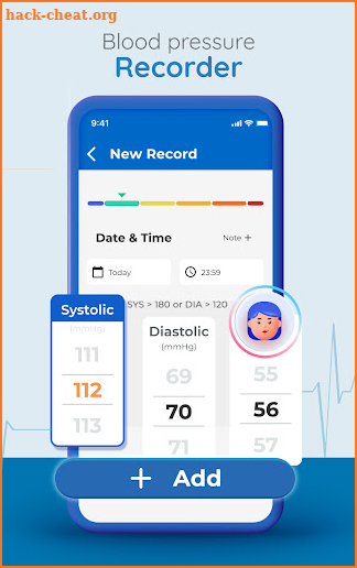 Blood Pressure Tracker screenshot