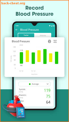 Blood Pressure Tracker screenshot