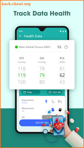 Blood Pressure Tracker screenshot