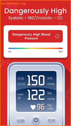 Blood Pressure Tracker & Info screenshot