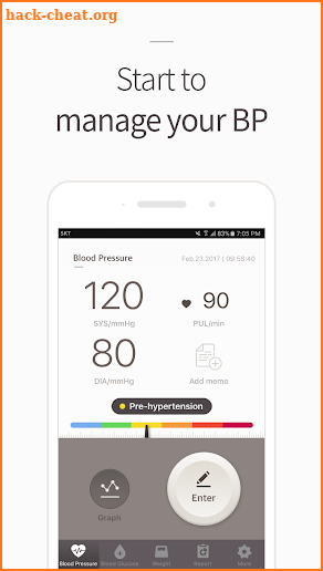 Blood Pressure(BP) Diary screenshot