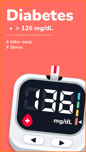 Blood Sugar & Pressure Tracker screenshot