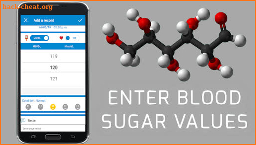 Blood Sugar Checker : Glucose Level Test Tracker screenshot