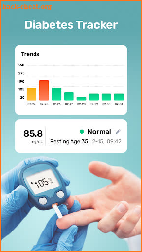 Blood Sugar Diary screenshot