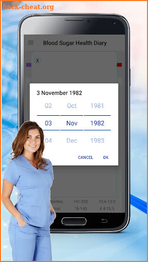 Blood Sugar History : Diary For Diabetes screenshot