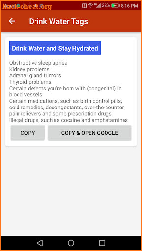 Blood Sugar Test Converter and Info screenshot