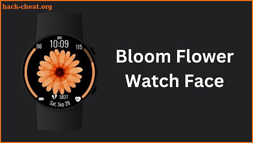 Bloom Flower Watch Face screenshot