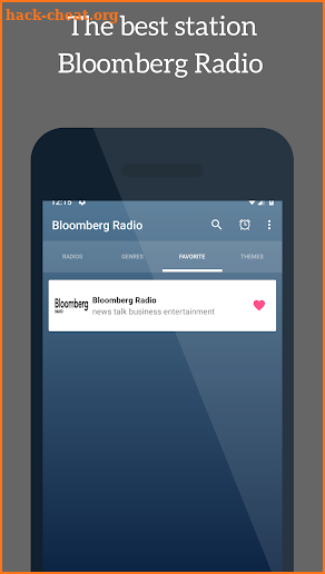 Bloomberg Radio App Free Station New York Live screenshot