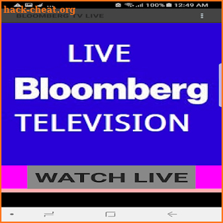 BLOOMBERG TV & EVENTS LIVE screenshot