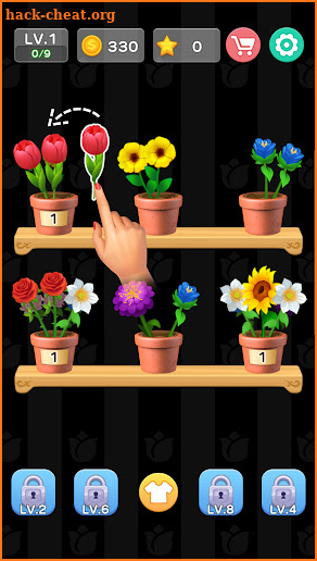 Blossom Sort - Flower Games screenshot