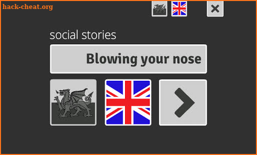 Blowing your nose screenshot