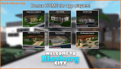 Bloxburg City - Free RBX screenshot