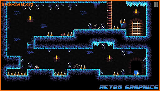 Blu Escape - Hardcore Platformer screenshot