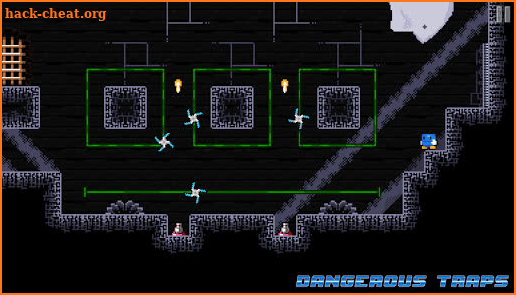 Blu Escape - Hardcore Platformer screenshot