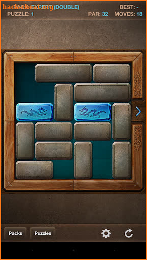 Blue Block (Unblock game) screenshot