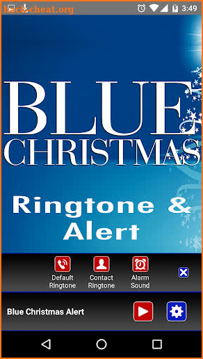 Blue Christmas Ringtone screenshot