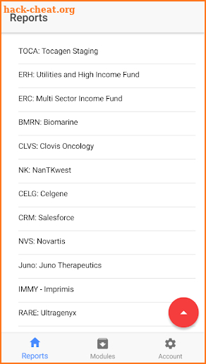 Blue Equity - Investment Research Management screenshot