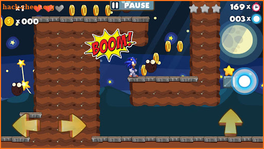 Blue Hedgehog Dash Adventure screenshot