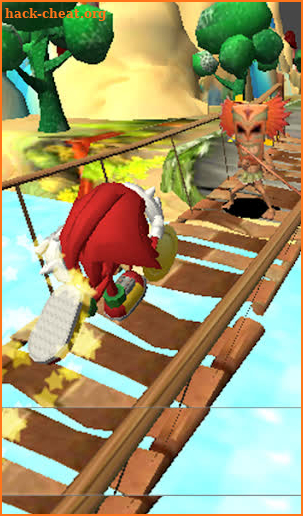 Blue Hedgehog Dash : Jungle Rush Adventure screenshot