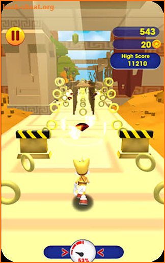 Blue Hedgehog dash Runner screenshot