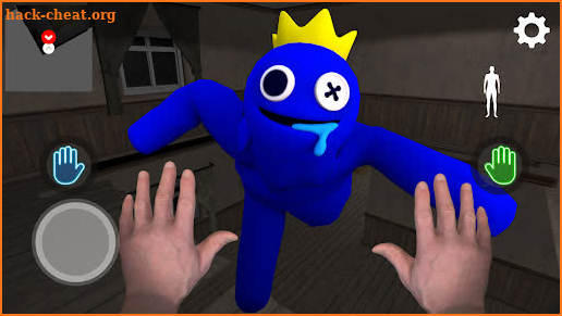 Blue Monster Scary Horror screenshot