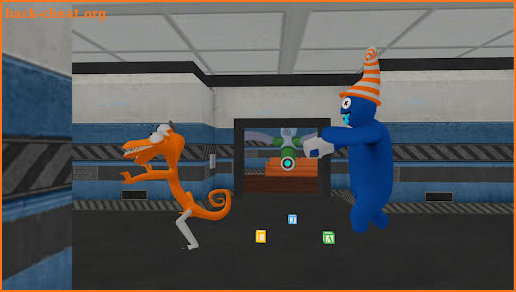 Blue Monsters: Rainbow Room screenshot