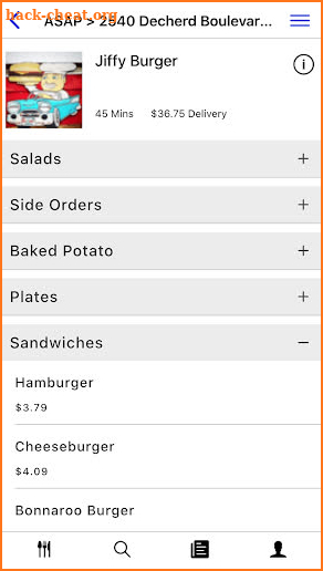 Blue Raider Food screenshot