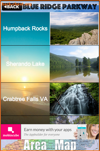 Blue Ridge Parkway Guide screenshot