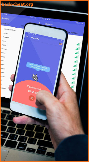 Blue VPN - Fast and Unlimited screenshot
