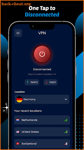 Blue VPN - VPN Proxy Master screenshot