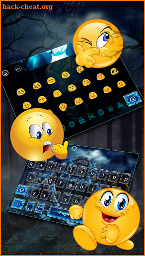 Blue Wolf Keyboard screenshot