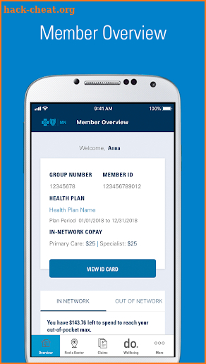 BlueCrossMN Mobile screenshot