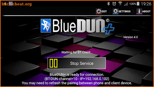 BlueDUN+ X12 screenshot