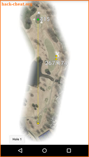 BlueGolf Yardage Book screenshot