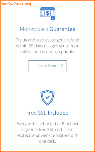 Bluehost - Get Your Domain & Web hosting screenshot