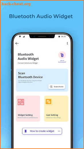 Bluetooth Audio Widget : Connect & Volume Widget screenshot