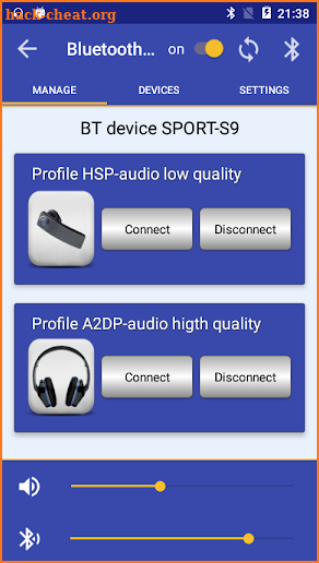 Bluetooth Audio Widget free screenshot