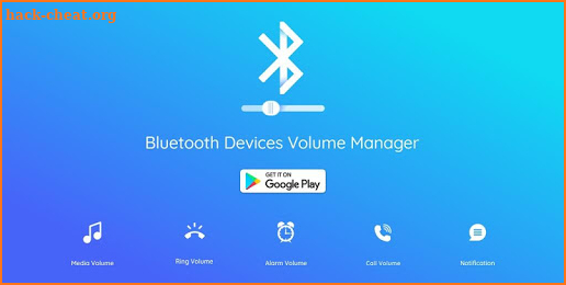 Bluetooth Devices Volume Manager screenshot