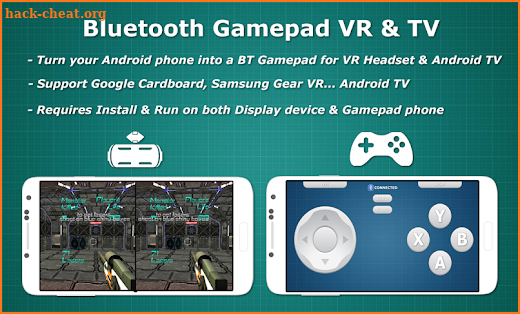 Bluetooth Gamepad VR & TV screenshot