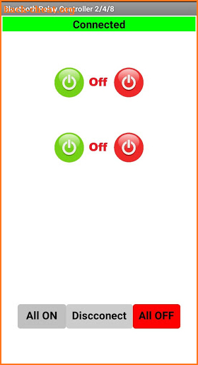 Bluetooth Relay Controller 2 / 4 / 8 screenshot