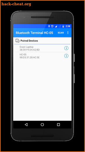 Bluetooth Terminal HC-05 screenshot