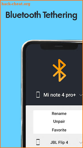 Bluetooth Tethering - Share Internet screenshot